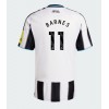 Newcastle United Harvey Barnes #11 Hemmatröja 2025-26 Korta ärmar